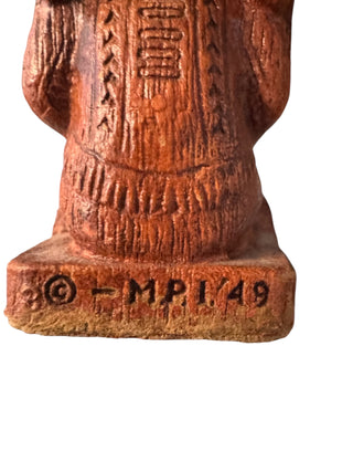 Native American Salt & Pepper Shakers 2 pc Set