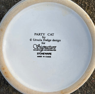 Party Cat Dish 5"
