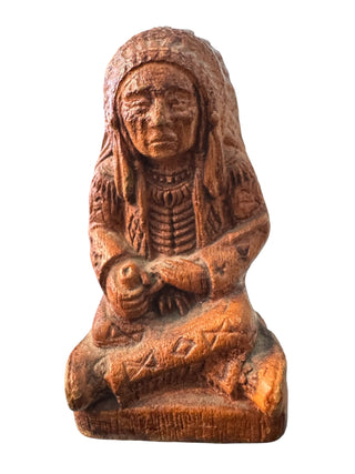 Native American Salt & Pepper Shakers 2 pc Set