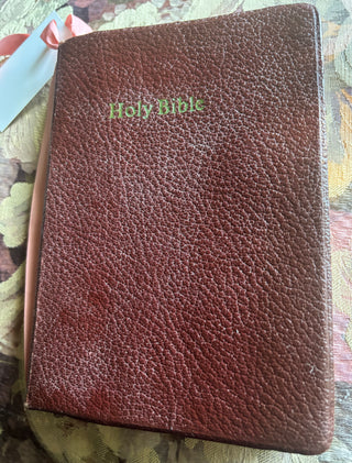 Vintage King James Bible 7&3/4X5&1/2  RCD