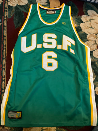 Bill Russell Basketball Jersey #6 USF