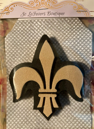 Foam Fleur de Lis Stamp 3x3.5" RCD
