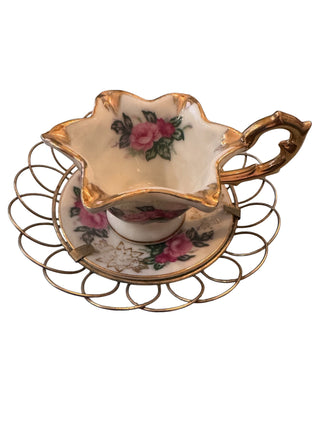 Rose Tea Cup & Saucer