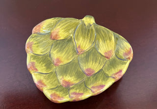 Ceramic Artichoke shaped sauce dish