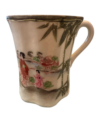 Hand-Painted Japanese Mug - 3"