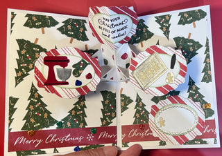 Christmas Baking Pop Up Card