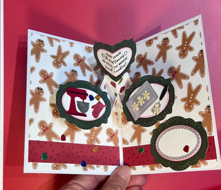 Christmas Baking Pop Up Card