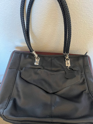 Black Leather Purse