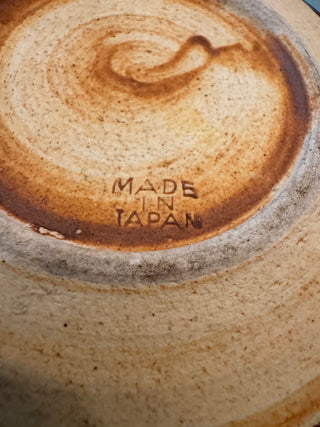 Japanese Hand-Painted Crackle Glaze 6" Plate
