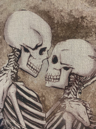14x20 Canvas Skeleton Romance