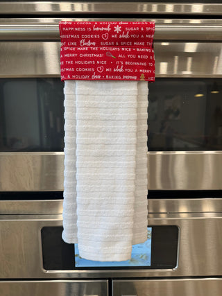 Hanging Kitchen Towel - Christmas Cookies