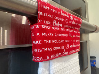 Hanging Kitchen Towel - Christmas Cookies