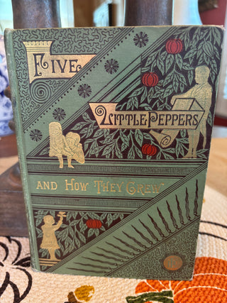 Antique Book Five Little Peppers