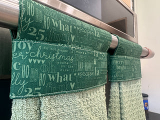 Hanging Kitchen Towel -  Merry & Bright
