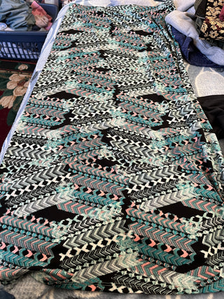 Karen Kane geometric skirt
