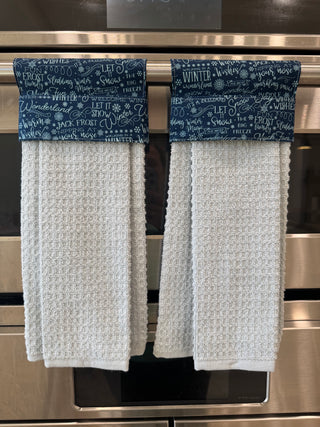 Hanging Kitchen Towel -  Winter Wonderland