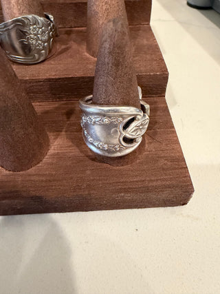 Vintage “old colony” spoon ring size 7