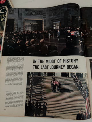 Life magazine 1963 Funeral of JFK
