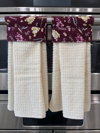 Hanging Kitchen Towel - Corked