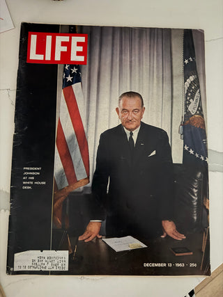 1963 Life magazine president Johnson