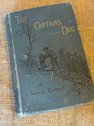 Antique Book The Captain's Dog