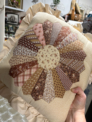 vTG grandmacore Quilted Pillow Browns