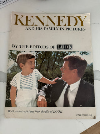 1963 magazine Kennedy and His Family in Pictures