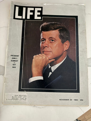 LIFE magazine memorial for JFK 1963