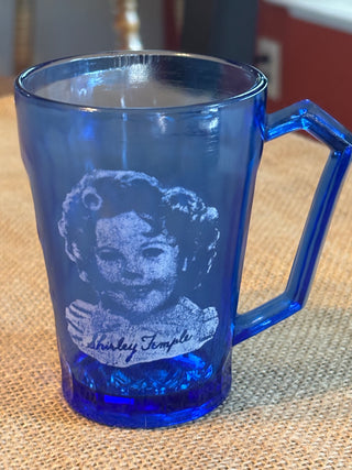Cobalt Shirley Temple Mug