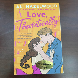 Autographed Love, Theoretically by Ali Hazelwood Paperback Book