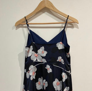 Banana Republic Strappy Dress Floral Magnolias Size 4