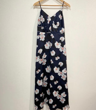 Banana Republic Strappy Dress Floral Magnolias Size 4