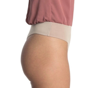 Revolve ASTR the Label Colby Bodysuit Size Small Puff Sleeve Shoulder Mauve