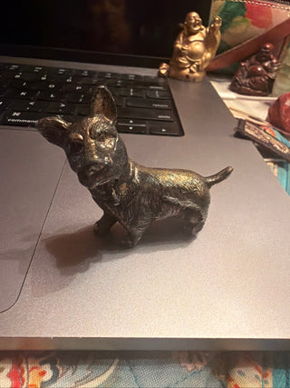 Miniature Metal Scotty, Schnauzer, Terrier