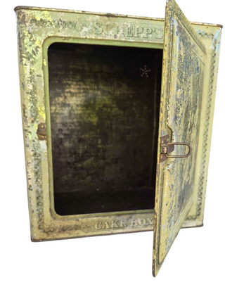 Antique Schepp's Cake Box