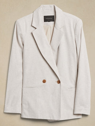 NWT Banana Republic Linen Blazer P12