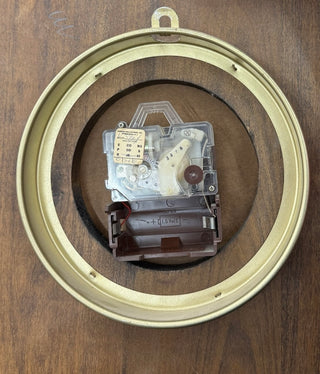 Verichron Wood Cutting Board Wall Clock