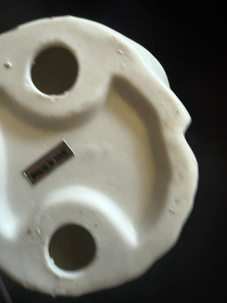 Porcelain Bisque White Glased Madonna