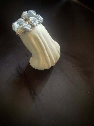 Porcelain Bisque White Glased Madonna