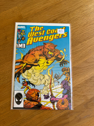Comic Book: West Coast Avengers Issue 6