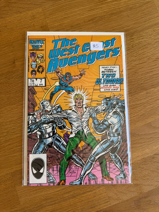 Comic Book: West Coast Avengers Issue 7