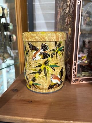 Yellow Bird Tea Tin