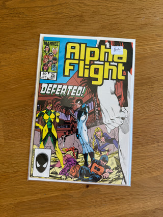 Comic Book: Alpha Flight Issue 26