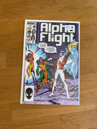 Comic Book: Alpha Flight Issue 27