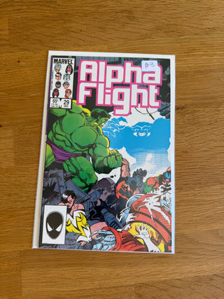 Comic Book: Alpha Flight Issue 29