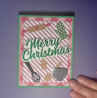 Gingerbread House Pop Up Card