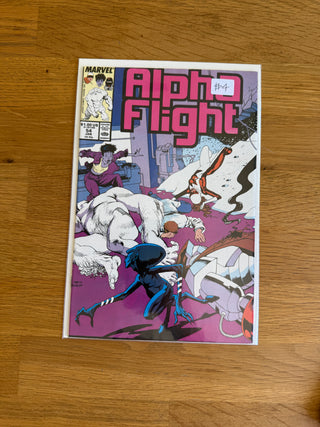 Comic Book: Alpha Flight Issue 54