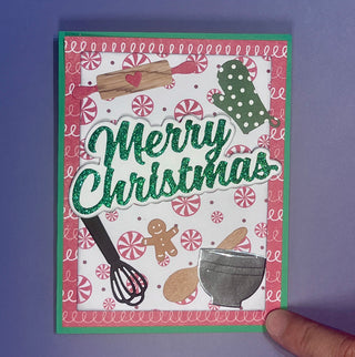 Gingerbread House Pop Up Card