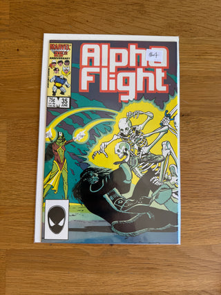Comic Book: Alpha Flight Issue 35