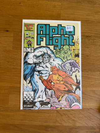 Comic Book: Alpha Flight Issue 38